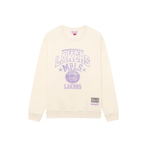 Mitchell Ness Sweatshirts Unisex Beige
