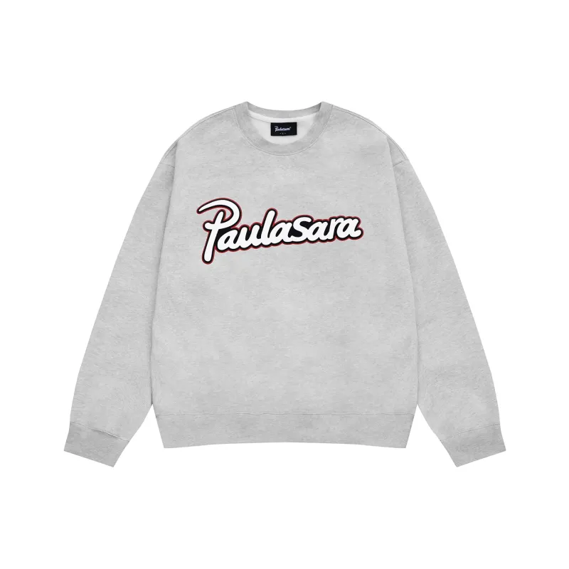 PAULASARA Fleece Casual Crew Neck Sweatshirt Unisex-6