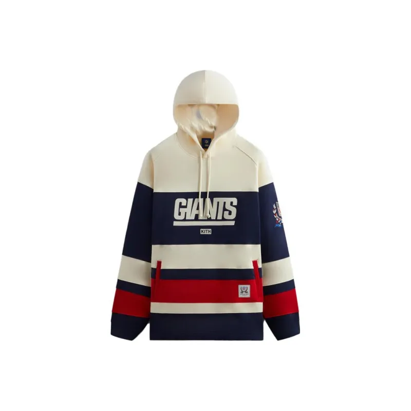 KITH For The NFL Giants Delk Hockey Hoodie-0