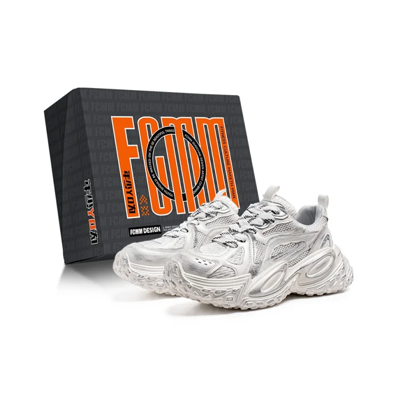 FCMM Low Top Chunky Sneakers Men's Box Included-5