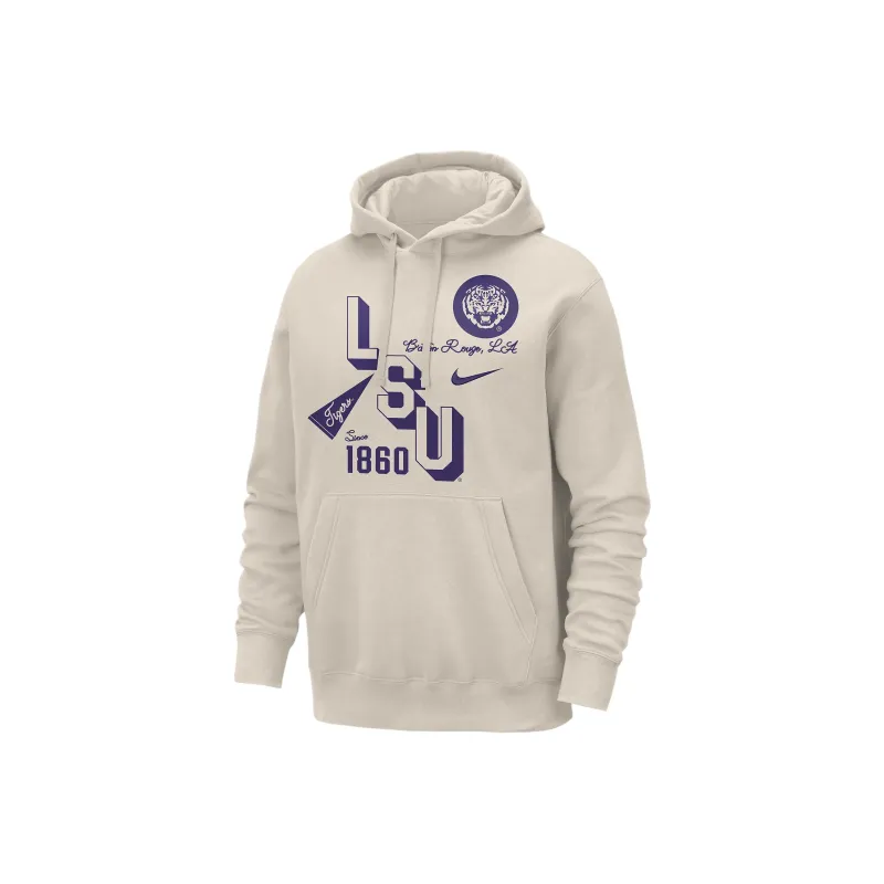 Nike Lsu Club Men's Nike College Hoodie-0