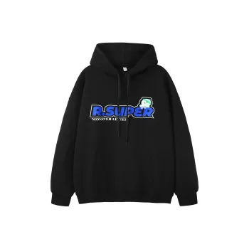 R.super X Monster Letter Co branded Series Sweatshirts Unisex
