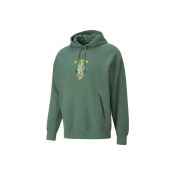 PUMA Downtown Graphic Sweatshirt Men's Green