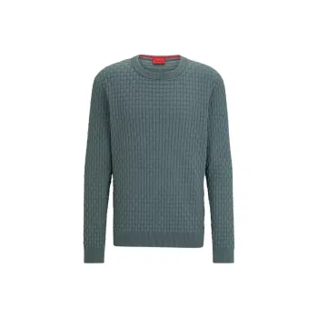 HUGO BOSS SS24 Sweatshirt Men's Dark Green