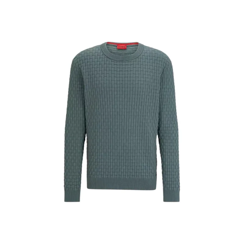 HUGO BOSS SS24 Sweatshirt Men's Dark Green-0