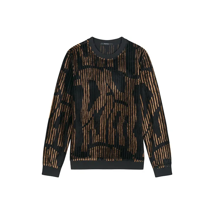 DAVID NAMAN Sweatshirts Men Camel-0