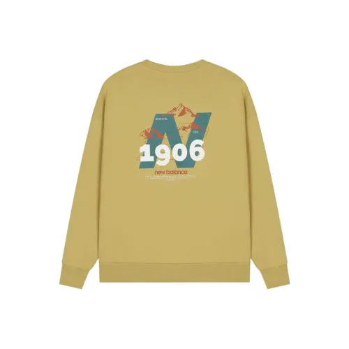 New Balance Sweatshirts Unisex Yellow