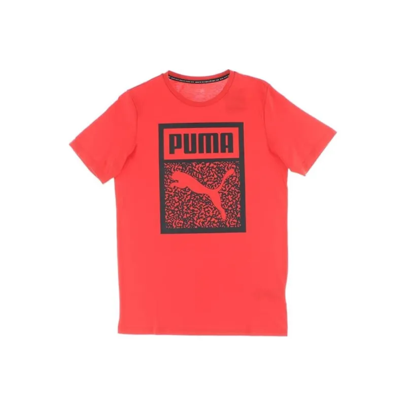PUMA T Shirts Men Red-0