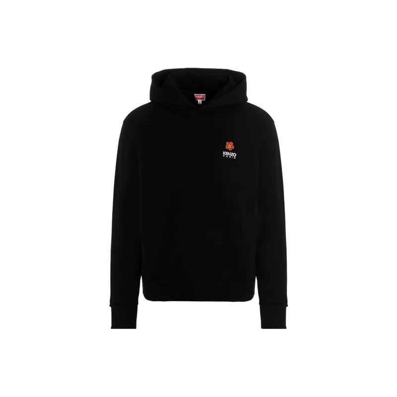 KENZO Boke Flower Printed Long-Sleeved Hoodie-0