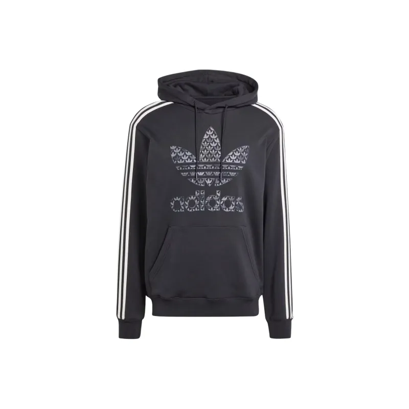 Adidas Classic Mono Graphic Hoodie-0