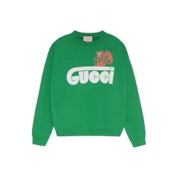GUCCI Retro GUCCI Skunk Print Sweatshirt