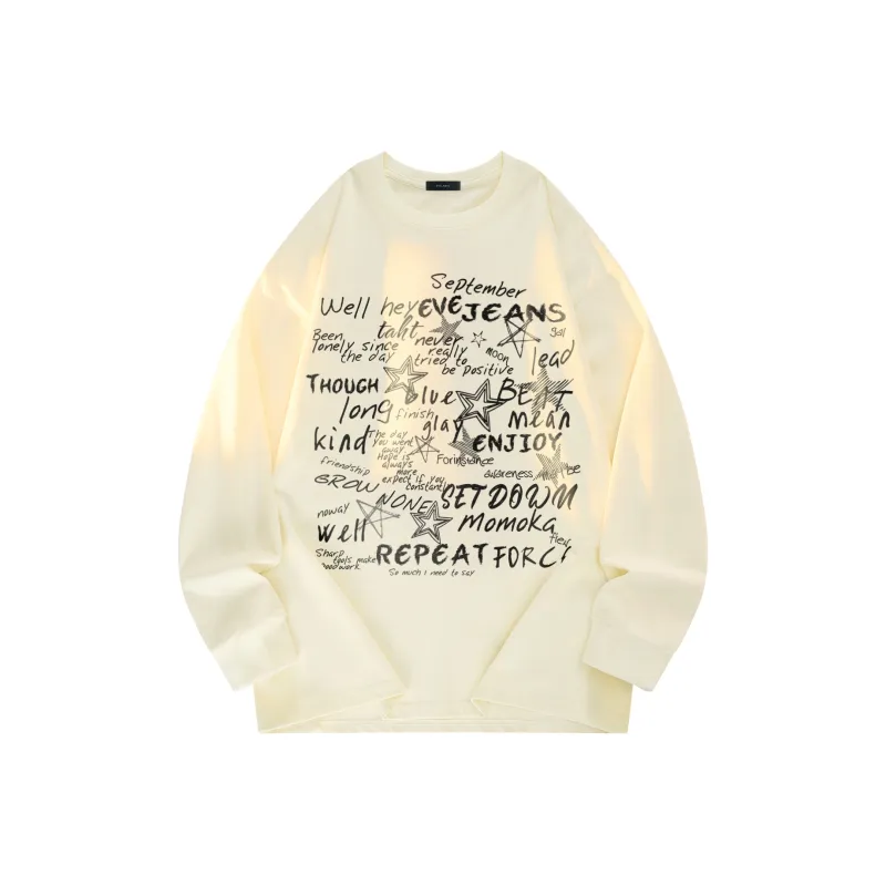 Yiwen Long Sleeved T Shirts Unisex-6