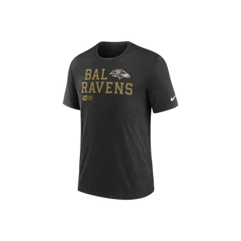 Nike Baltimore Ravens Overlap Lockup Men's Nike Nfl T Shirt