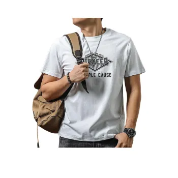 Seasonal Words T-Shirt Men's White
