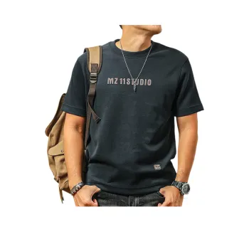 Seasonal Words T-Shirt Men's Gray