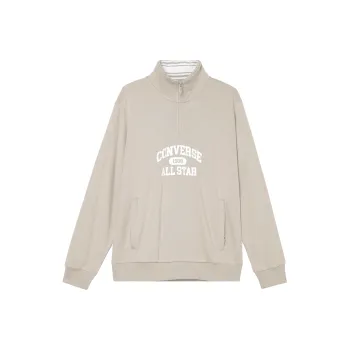 Converse Retro Quarter Zip Sweatshirt Men's Khaki