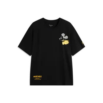 LiNing Disney T Shirt Men's Black