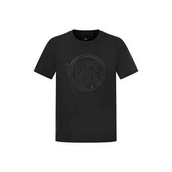 RARE Short Sleeved T Shirts Men's Black