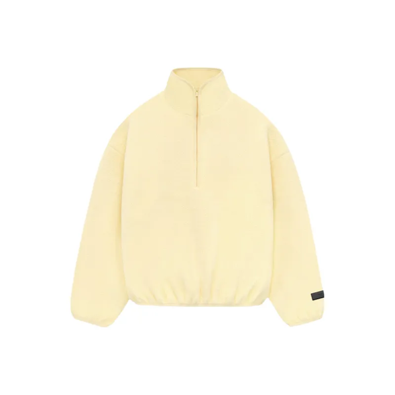 Fear Of God Essentials Polar Fleece Half Zip Mockneck-0