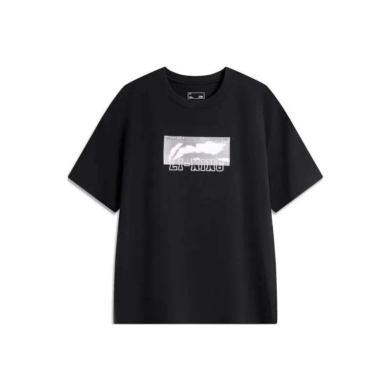 LiNing Sports Life Collection T Shirt Men's Black-0