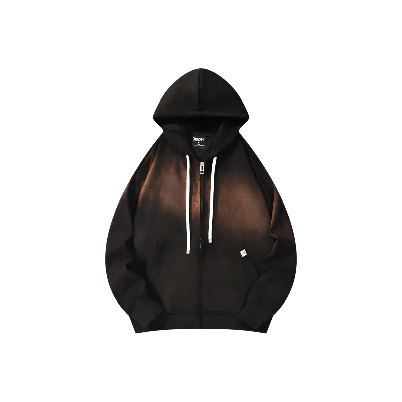 ZMOH Plain Net Series Sweatshirts Unisex-5