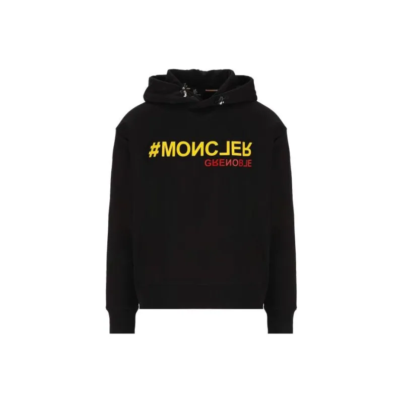 Moncler Grenoble Sweatshirts Men Black-0