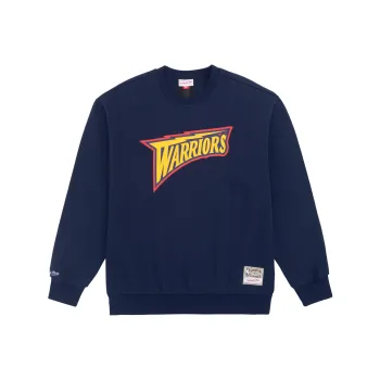 Mitchell Ness Sweatshirts Unisex Navy Blue