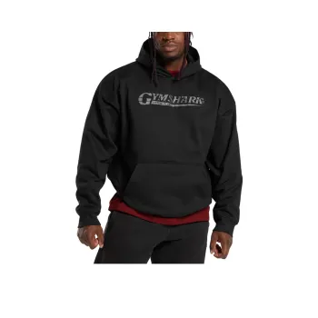 GYMSHARK Pump Cover Sweatshirt Men's Black