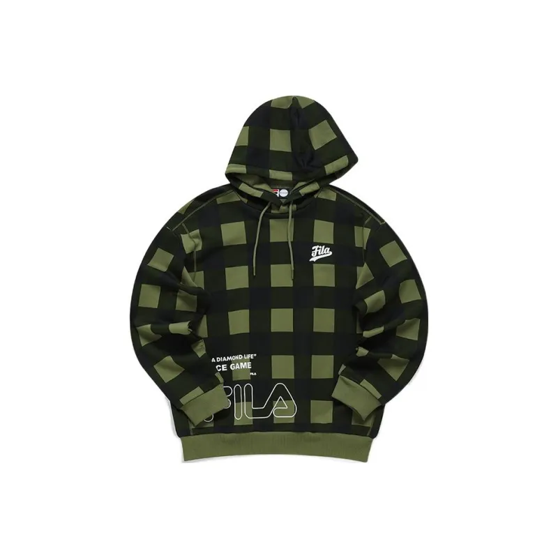 FILA FUSION BASEBALL Series Sweatshirt Men's Green-0