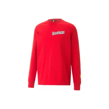 PUMA Scuderia Ferrari Race Sweatshirt Men's Red