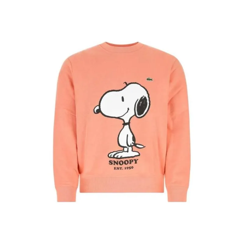 LACOSTE Sweatshirt Men's Pink Orange-0