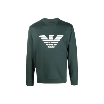 EMPORIO ARMANI Sweatshirts Men Green