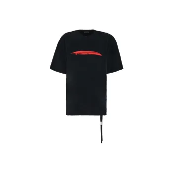 Ann Demeulemeester Logo Printed Crewneck T Shirt