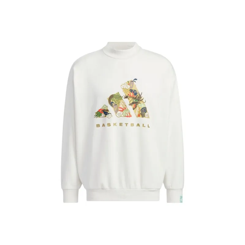 Adidas Originals FW23 Year Of The Dragon CNY Collection Sweatshirt Unisex White-0