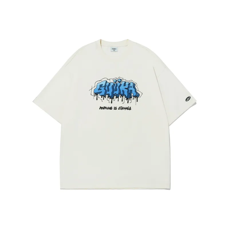 Guuka Short Sleeved T Shirts Men's Custard-0