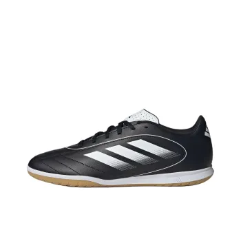 Adidas GOLETTO 9 Anti Slip Wear Resistant Soccer Shoes Men's Black White