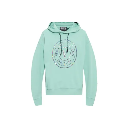 VERSACE JEANS COUTURE Sweatshirts Men Mint Green