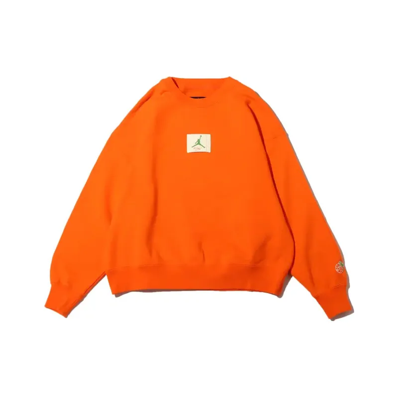 Jordan Sweatshirts Men Orange-0