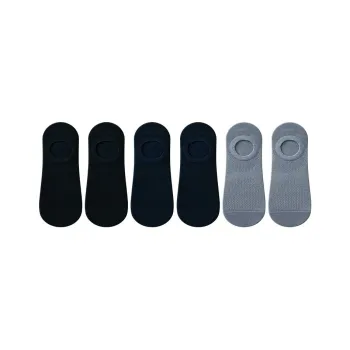 H YXIANG No Show Socks Unisex 6 Pack