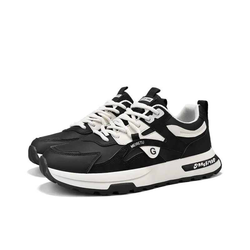 Meiretu Slip Resistant, Abrasion Resistant, Breathable Low Top Casual Shoes Men's-12