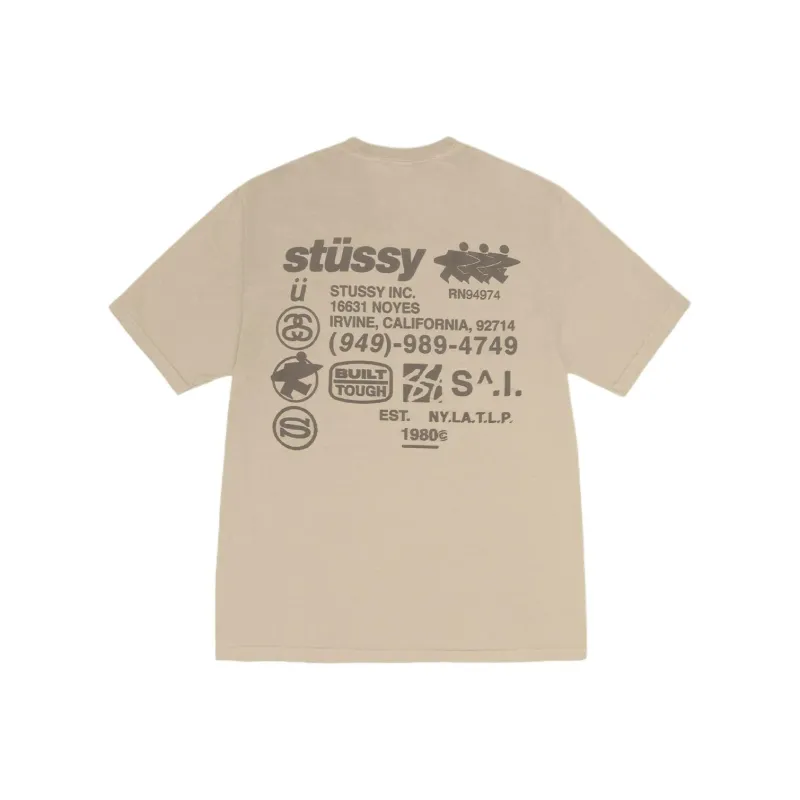 Stussy Dna Pigment Dyed Tee-8