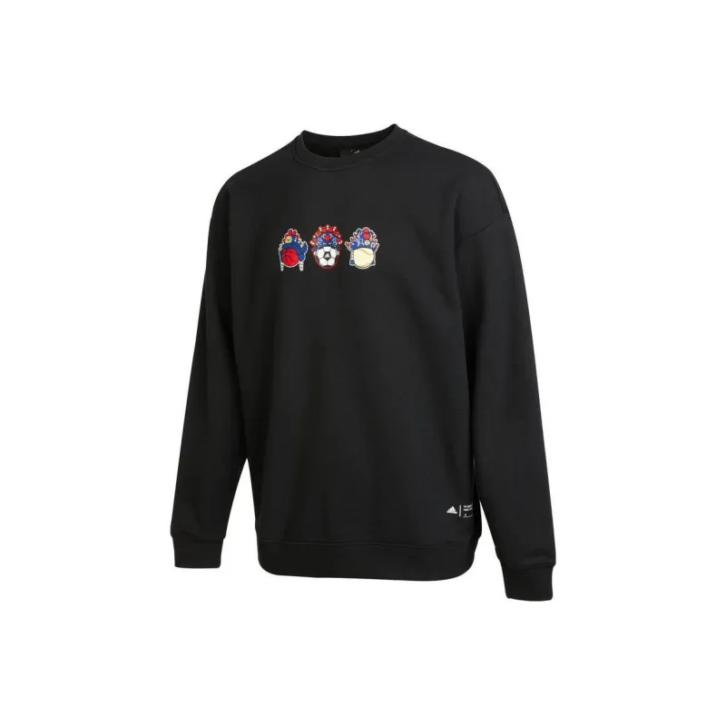 Adidas Sweatshirts Unisex Black-0