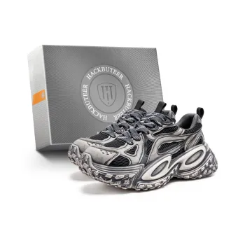HACKBUTEER Low Top Chunky Sneakers Men's Box Included