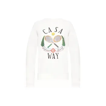 CASABLANCA Castaway Tennis Club Digital Print Raglan