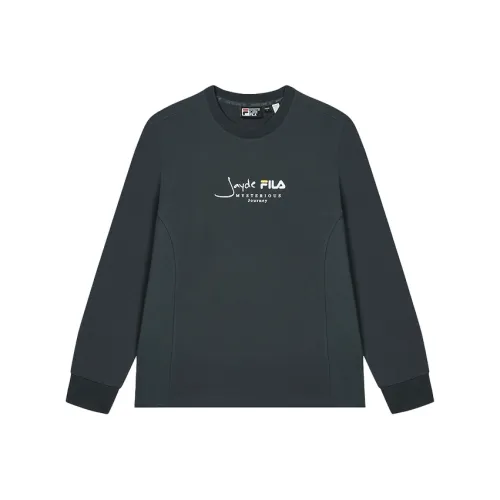 FILA T-Shirt Men's Wall Mud Gray