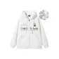 White (Fleece-Lined and Thickened)