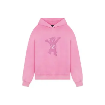 WE11DONE Logo Print Cotton Hoodie