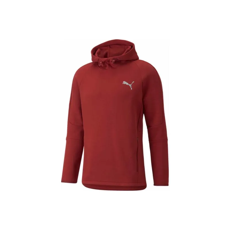 PUMA Sweatshirts Men Burgundy-0
