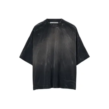 Alexander Wang Bleached-effect Cotton T-shirt