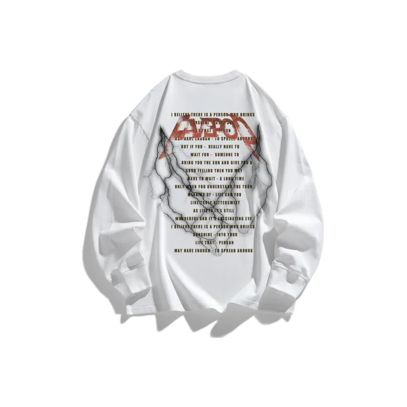 FAVEPOP Long Sleeved T Shirt Unisex-3